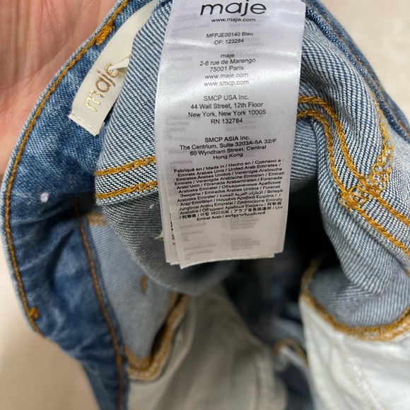 MAJE JEANS SIZE 1 ❗️FIRM PRICE❗️ - Picture 4 of 5